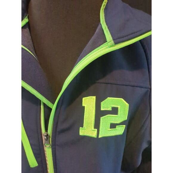 Women's Ellie & Kate Seahawks blue zip up jacket size 2xl - Picture 5 of 7